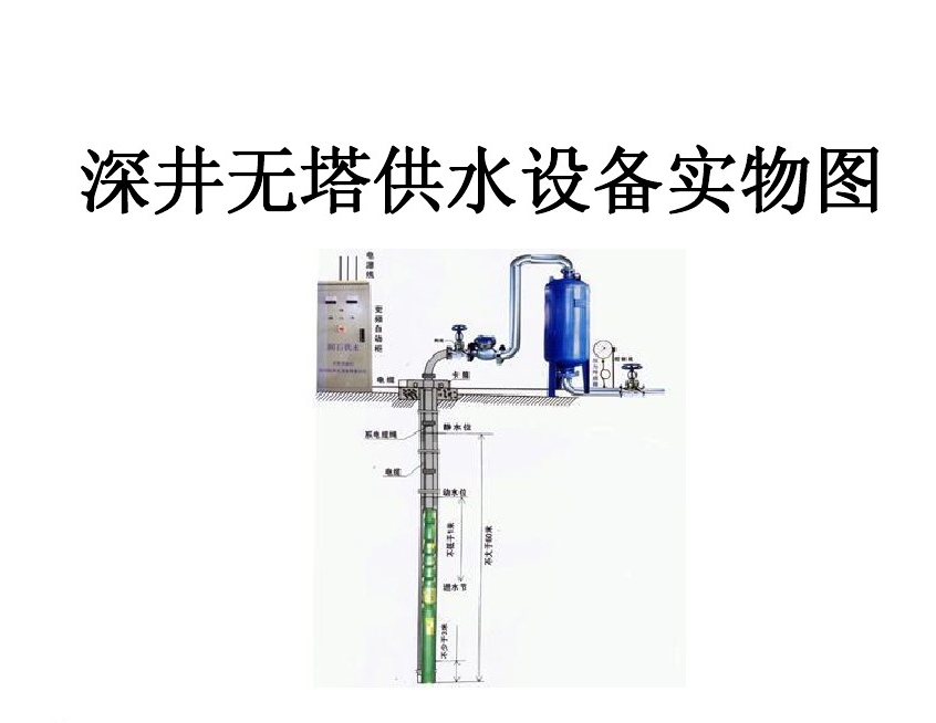 大余县井泵无塔式供水设备